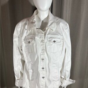 Ami White Jean Jacket